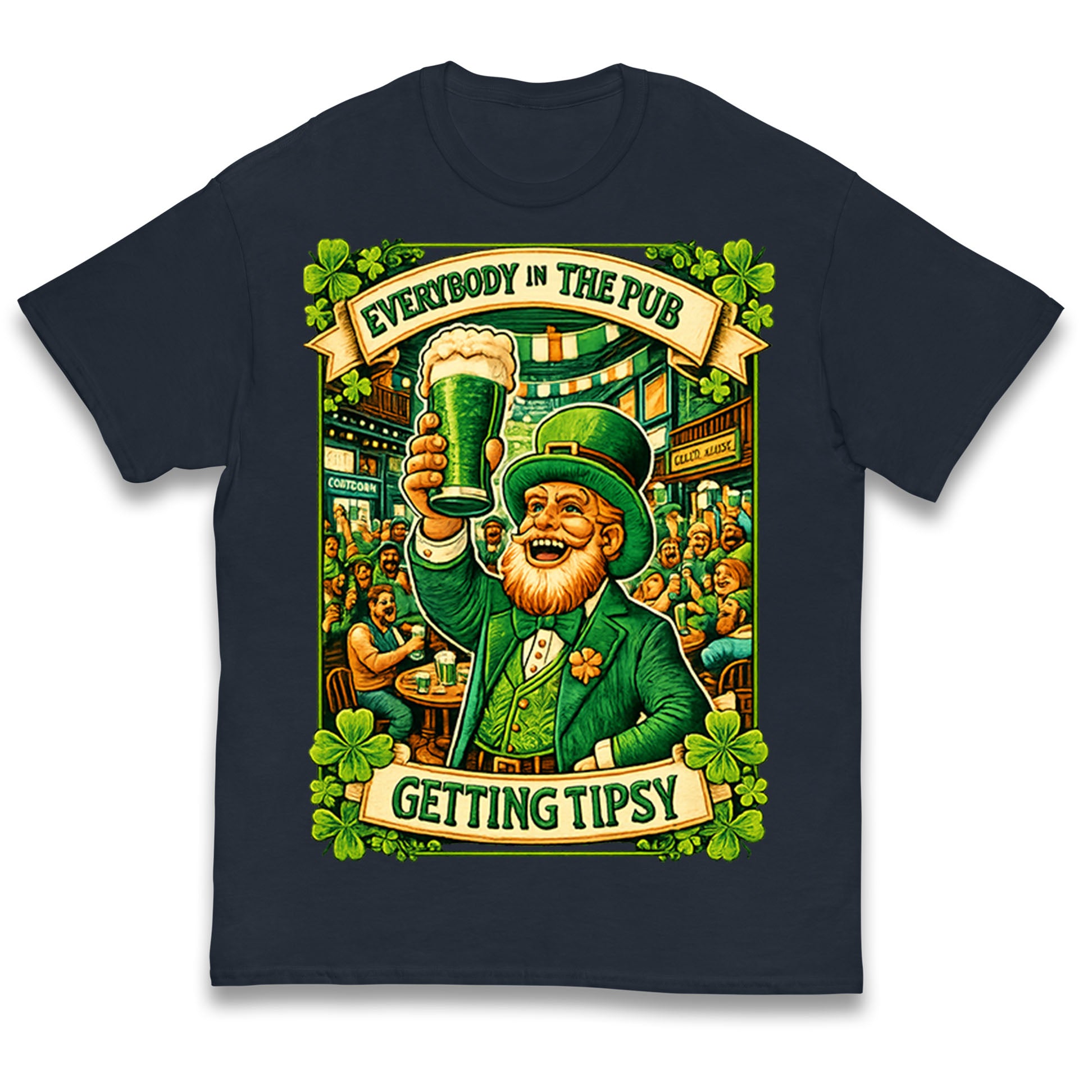 Everybody In The Pub Getting Tipsy Kids T Shirt
