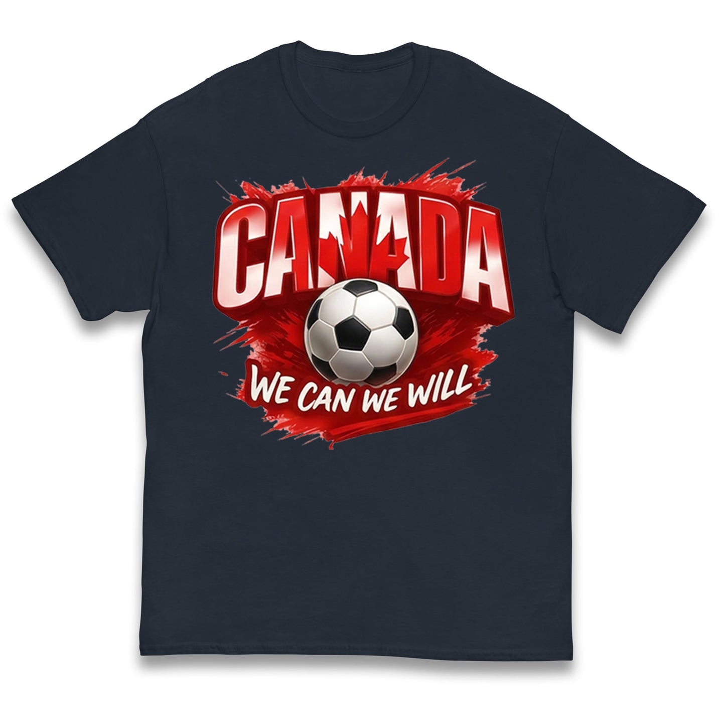 Canada Retro World Cup Kids T Shirt 
