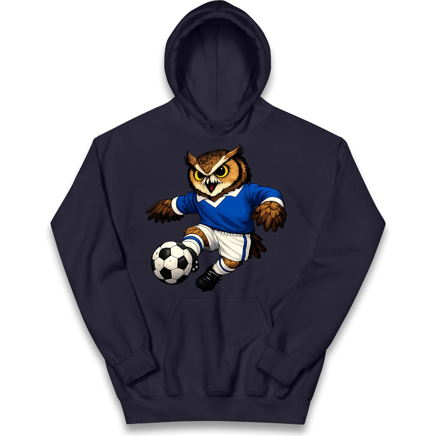 Retro Oldham Football Kids Hoodie