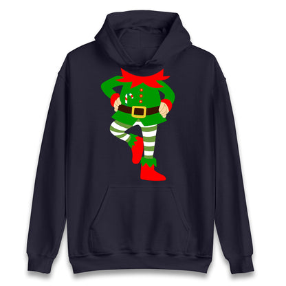 Personalise Christmas Party Wear Elf Unisex Hoodie