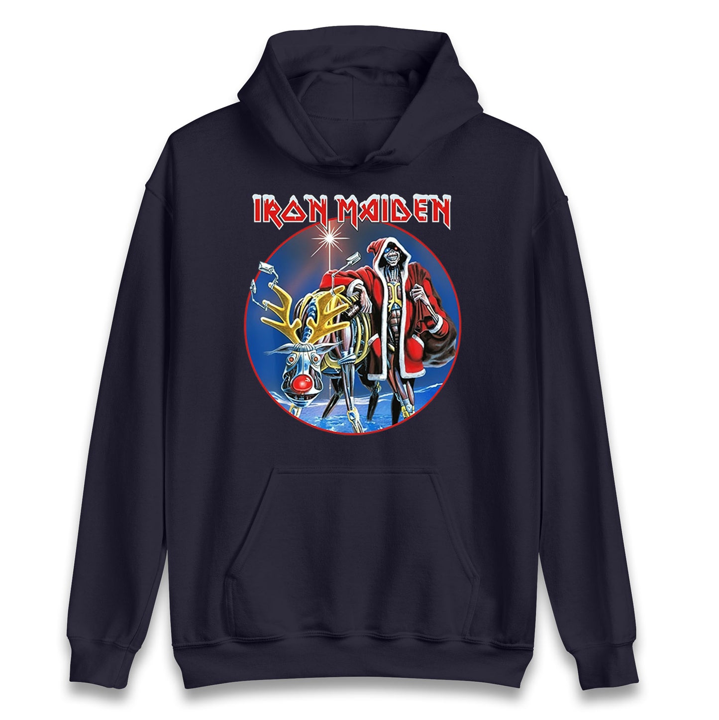 Iron Maiden Christmas Hoodie