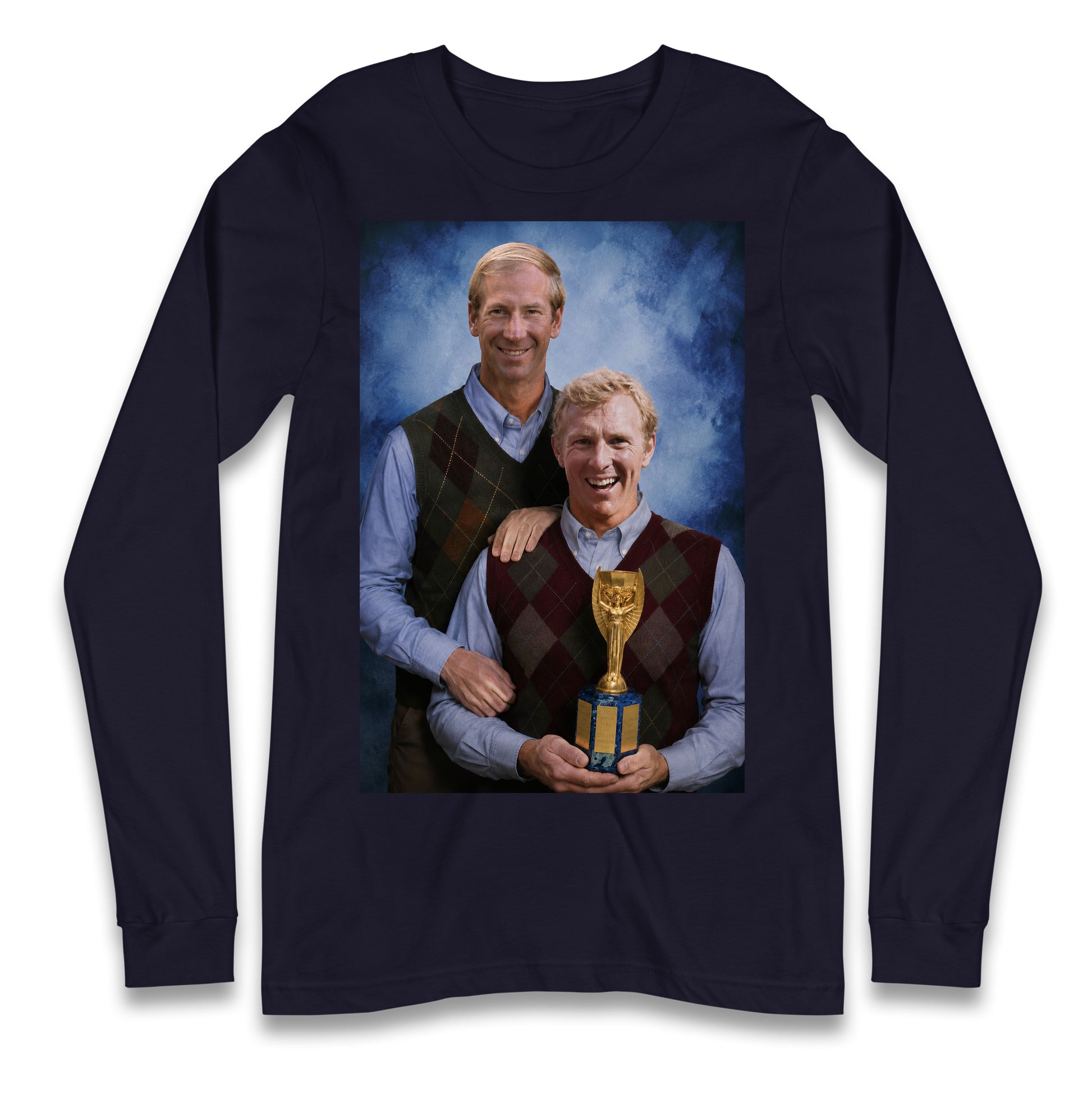 Bobby Moore Bobby Charlton Step Brothers Style England 1966 Longsleeve T Shirt