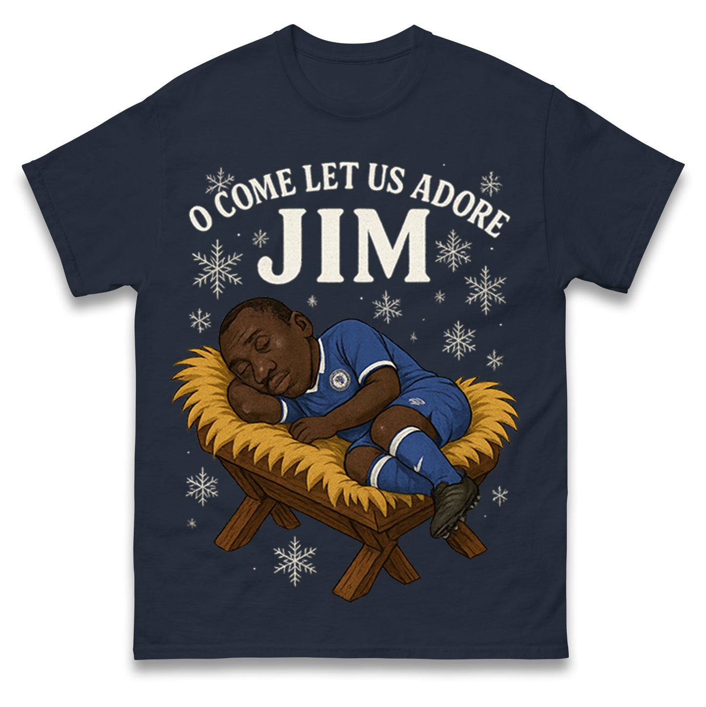 Retro Chelsea Christmas T Shirt