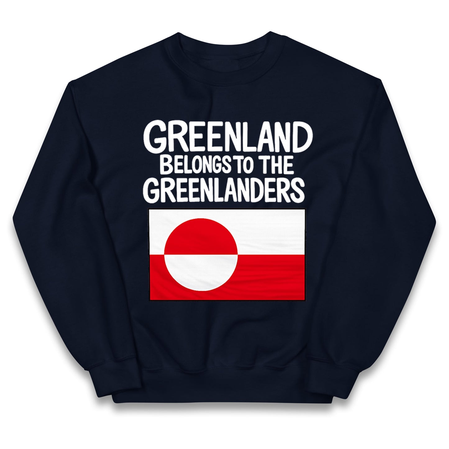 Greenland Belongs To The Greenlanders Kids Jumper