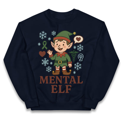 Mental Elf Christmas Kids Jumper