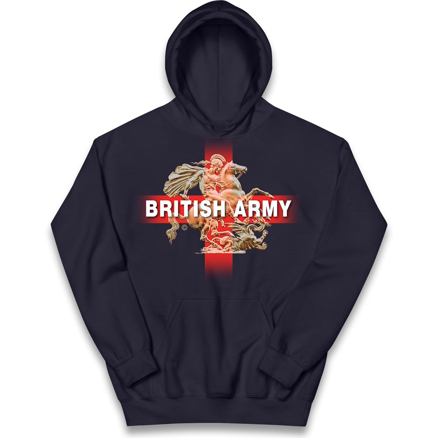 British Army St George & The Dragon Kids Hoodie