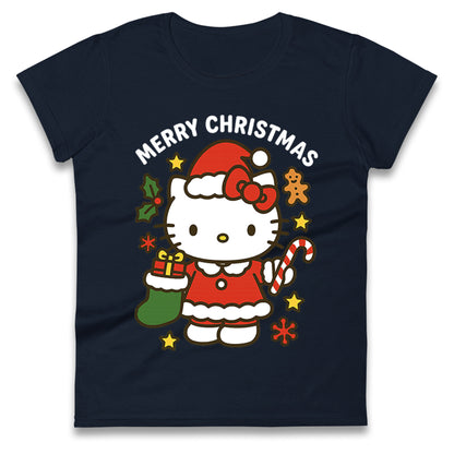 Hello Kitty Christmas Ladies T Shirt