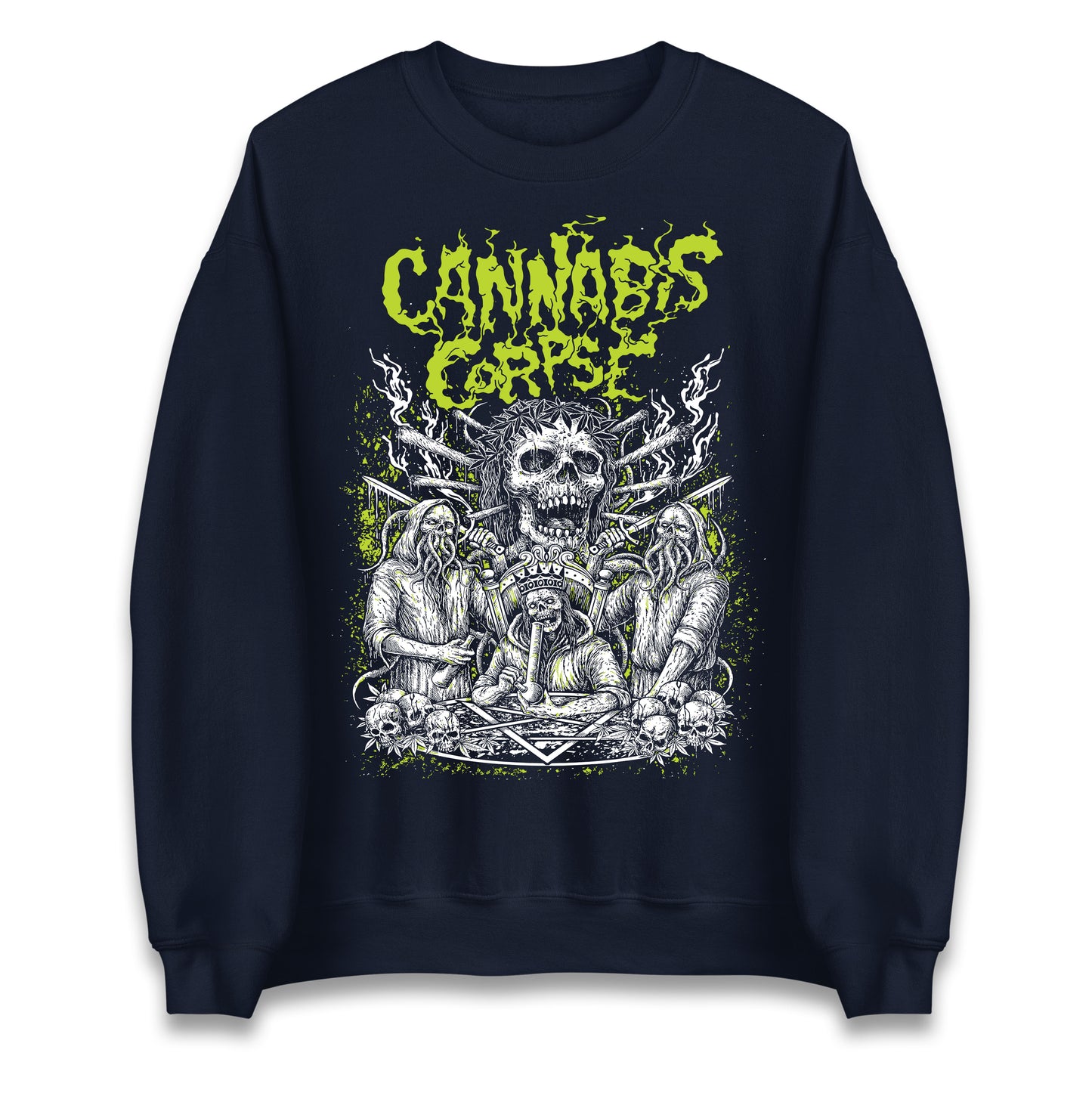Cannabis Corpse Band Jumper 