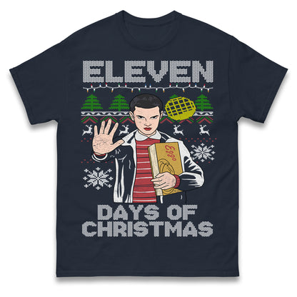 Eleven Christmas T Shirt