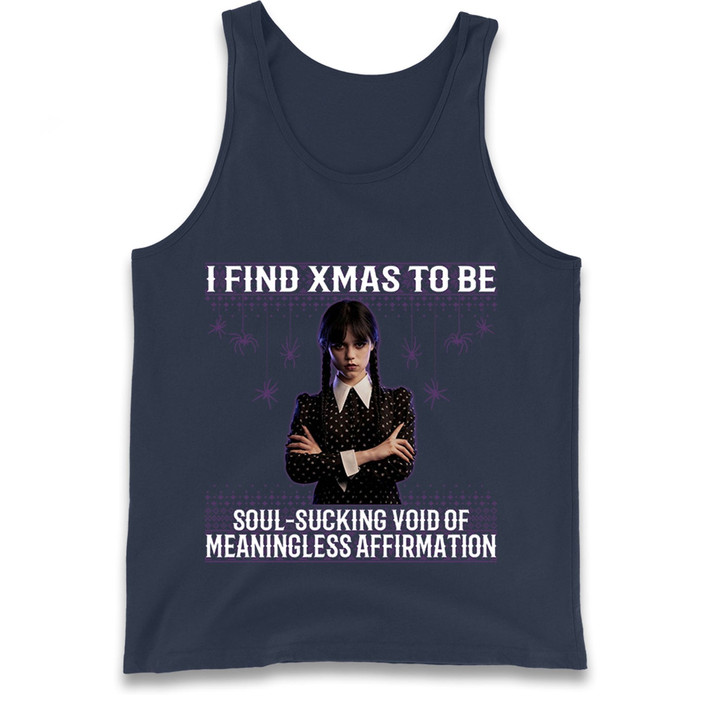 Wednesday Christmas Tank Top