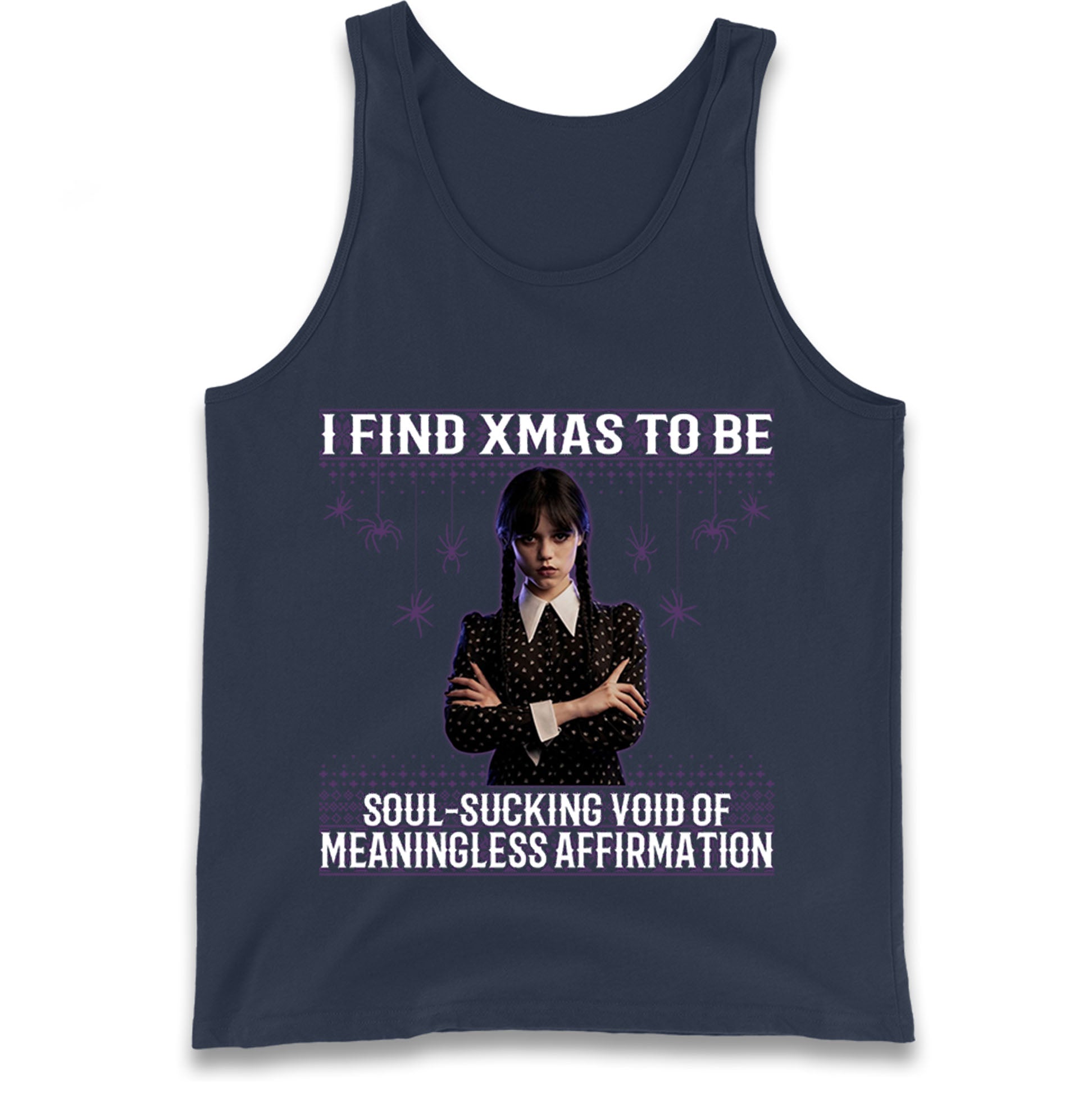 Wednesday Christmas Tank Top