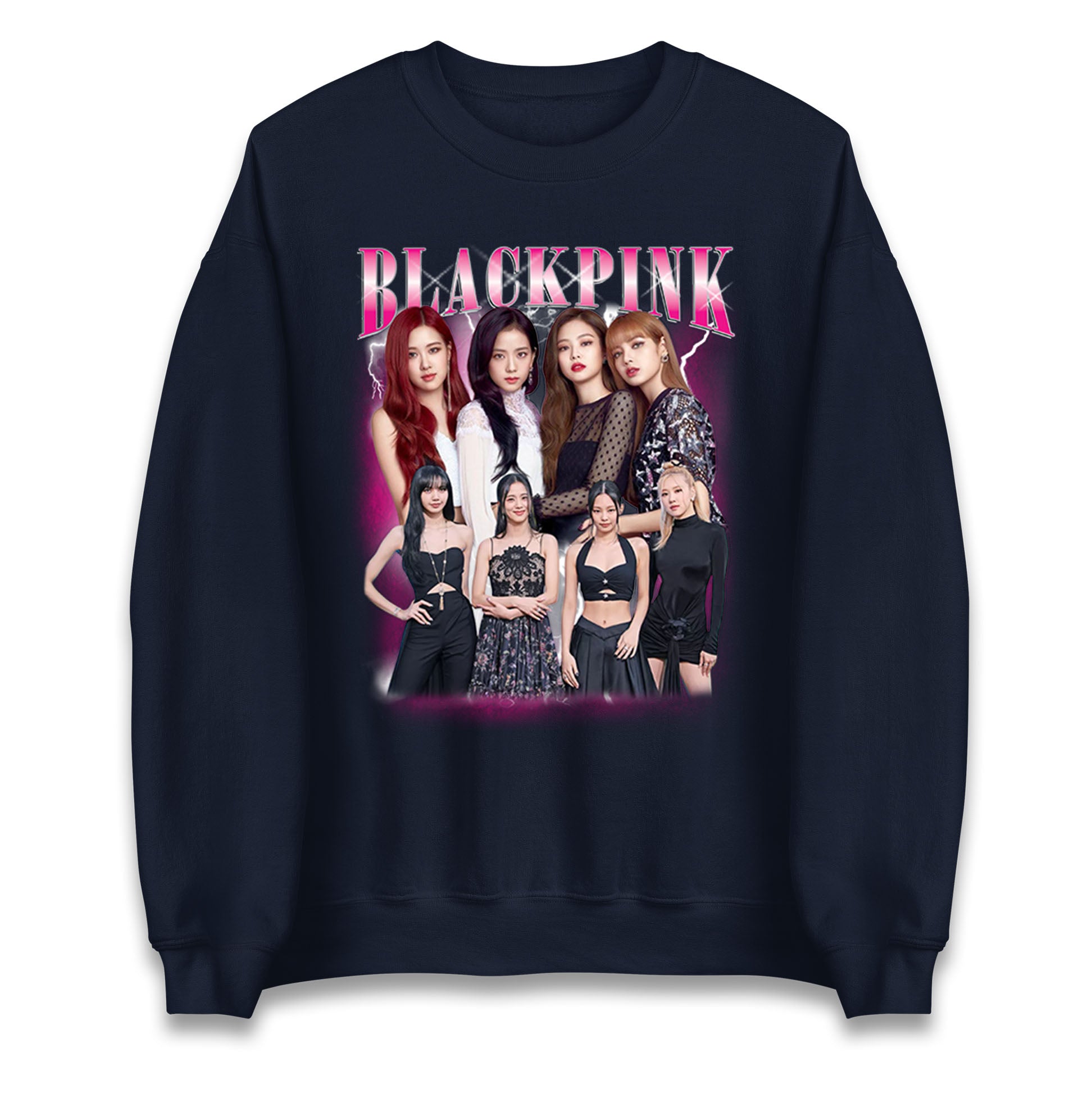 Black Pink Jumper