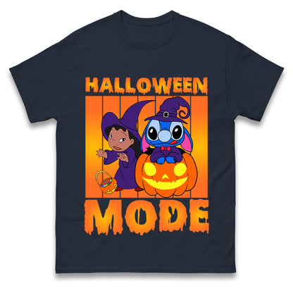Lilo And Stitch Halloween Mode t shirts