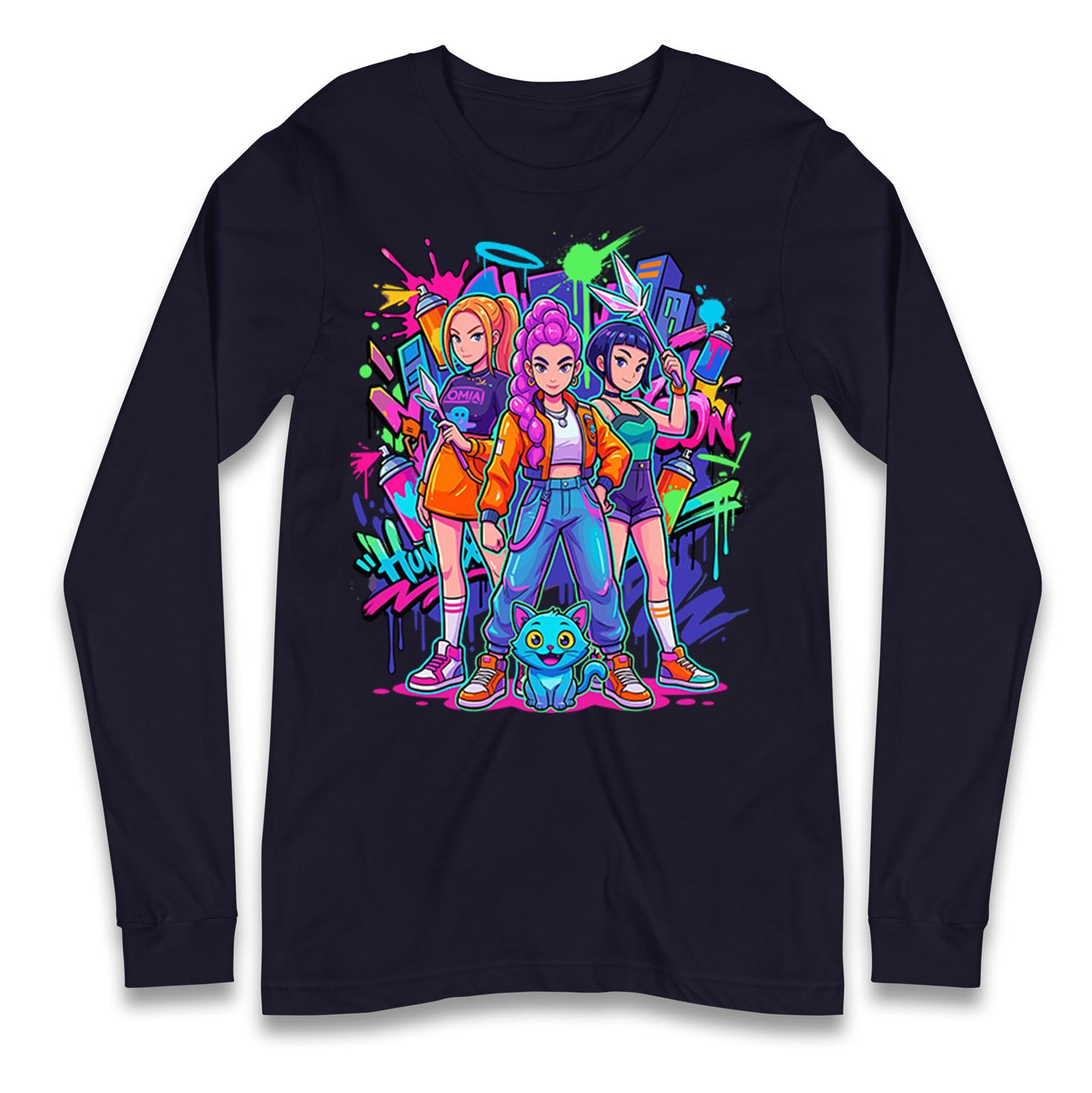Demon Hunters Longsleeve T Shirt 