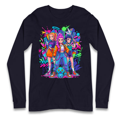 Demon Hunters Longsleeve T Shirt 