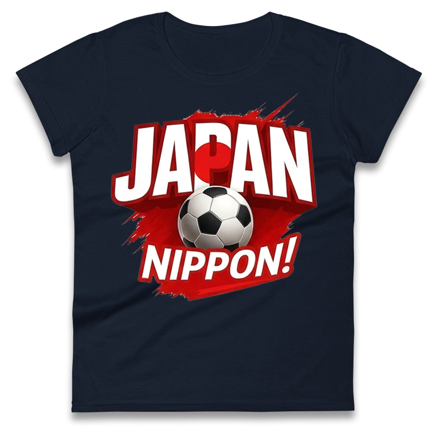 Japan Retro World Cup Ladies T Shirt