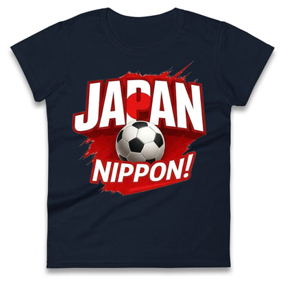 Japan Retro World Cup Ladies T Shirt