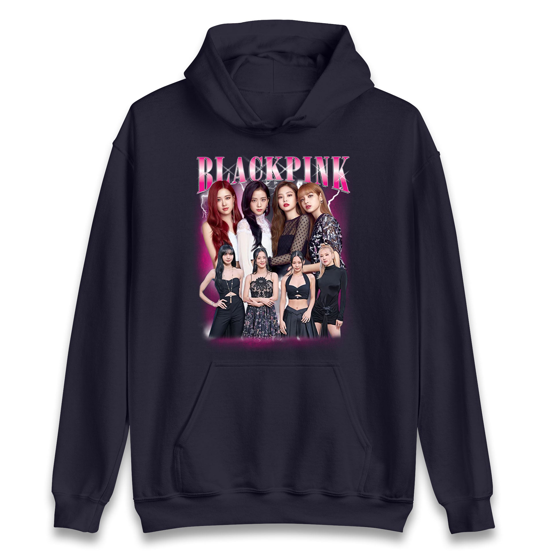 Black Pink Hoodie