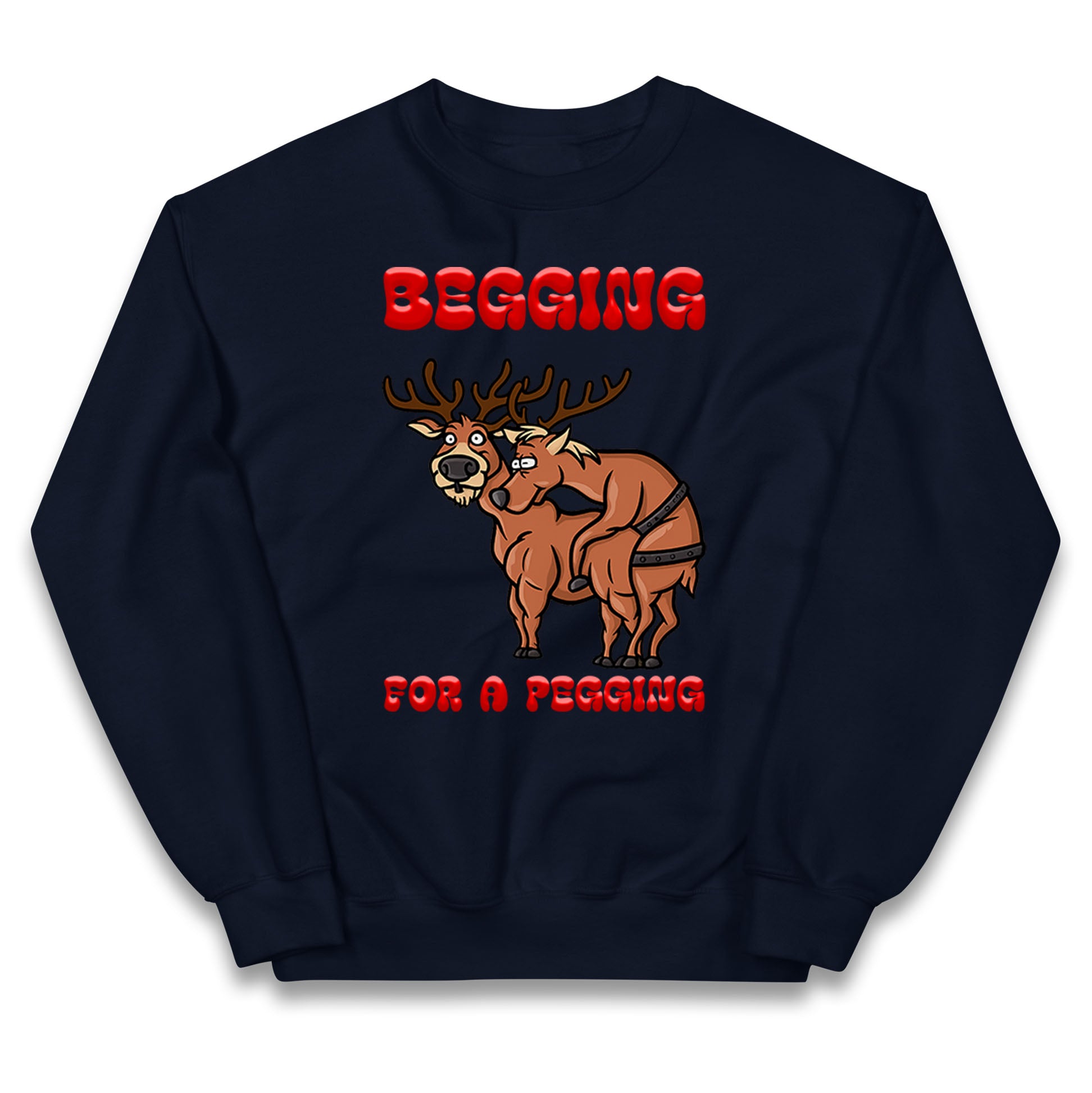 Deer Christmas Kids Jumper