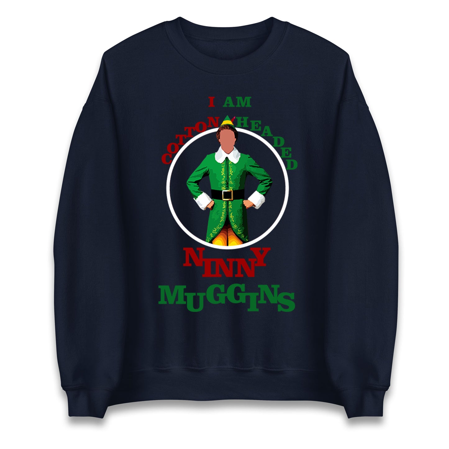 Christmas Patrick Baynham Elf Unisex Sweatshirt