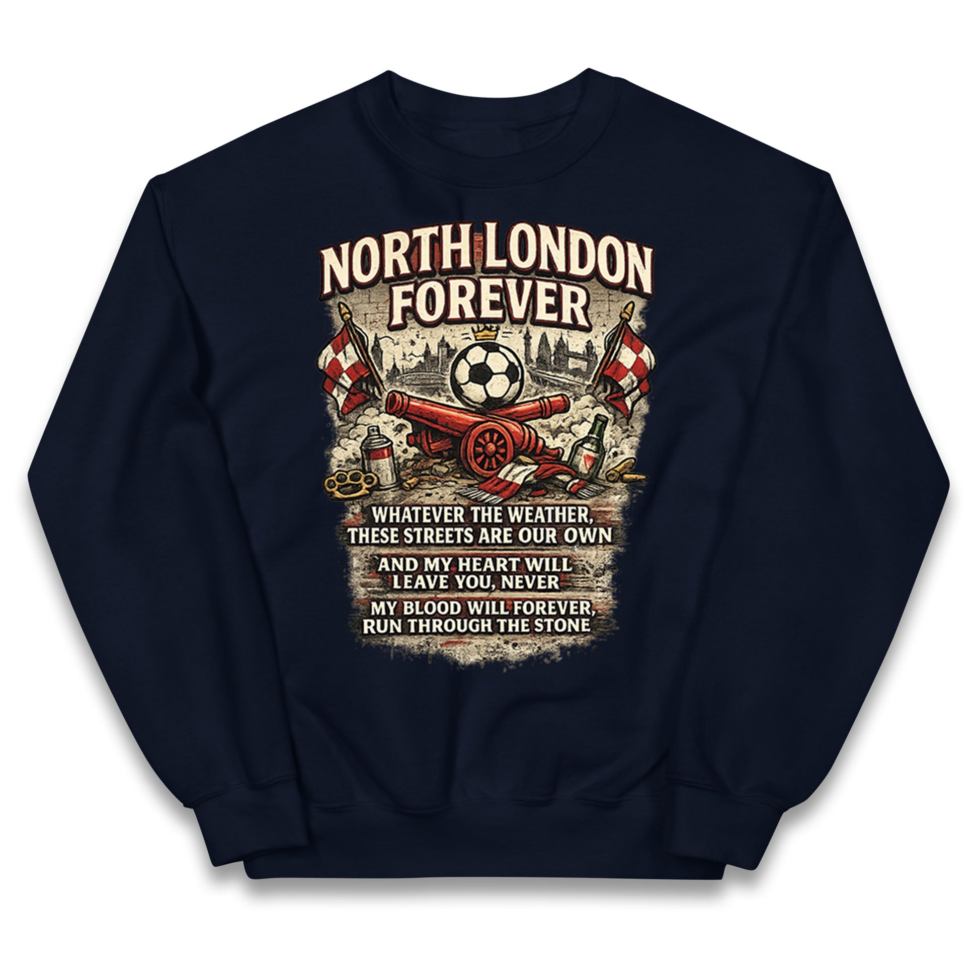 Arsenal North London Forever Kids Jumper