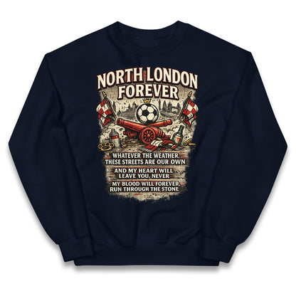 Arsenal North London Forever Kids Jumper