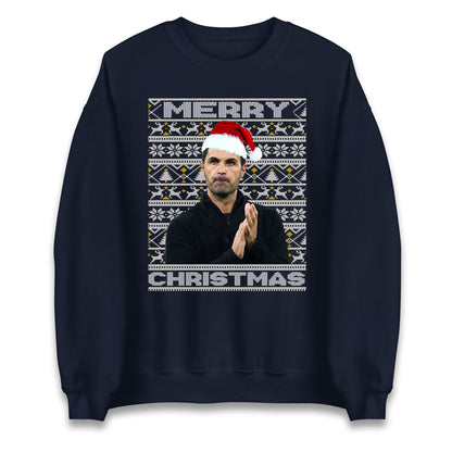 mikel arteta christmas sweatshirt