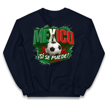 Mexico Retro World Cup Kids Jumper
