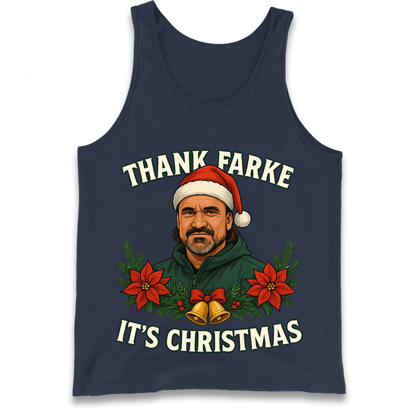 Leeds Utd Christmas Tank Top