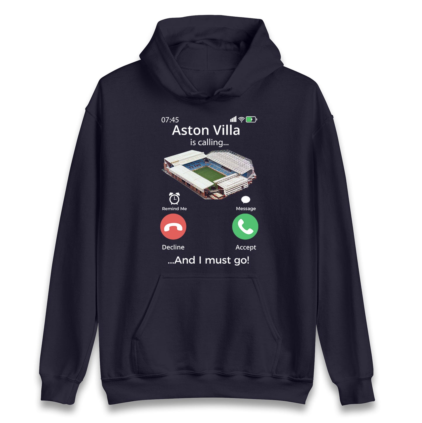 aston villa hoodie