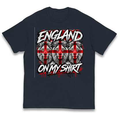 England 3 Lions World Cup 2026 Kids T Shirt