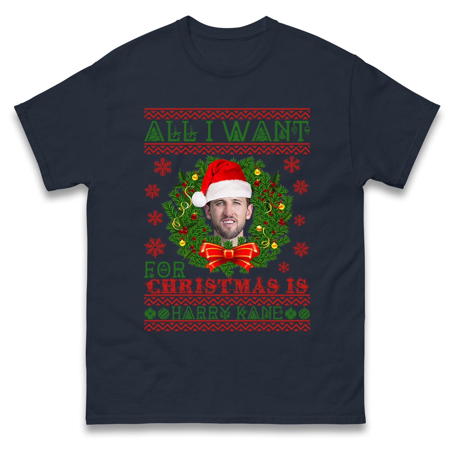 harry kane christmas t shirt