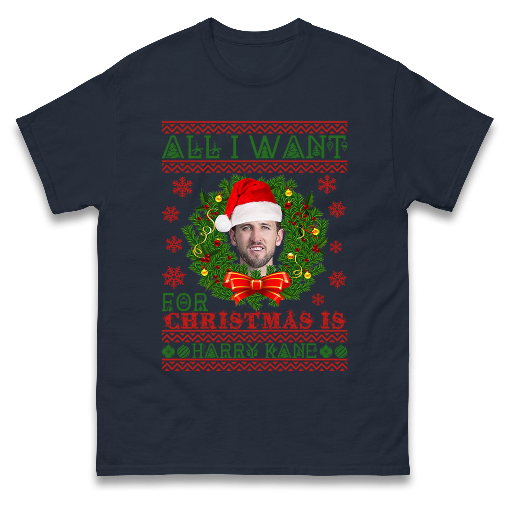 harry kane christmas t shirt