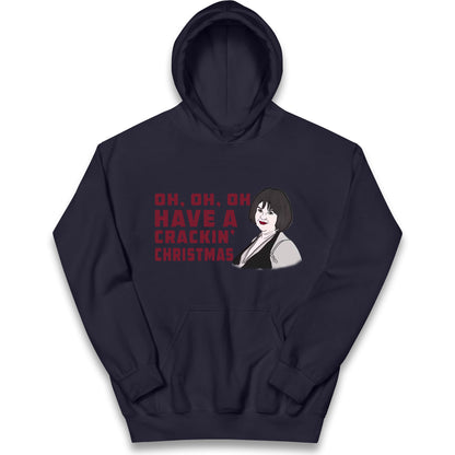 Oh My Crackin Christmas Nessa Gavin And Stacey Kids Hoodie