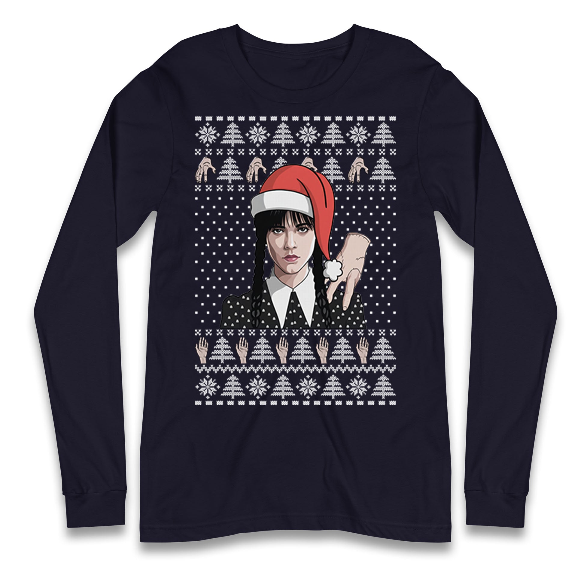 Wedensday Christmas Longsleeve T Shirt