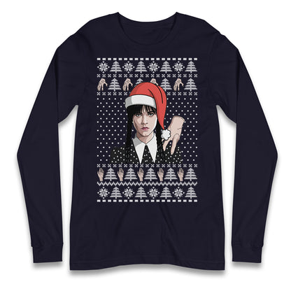 Wedensday Christmas Longsleeve T Shirt