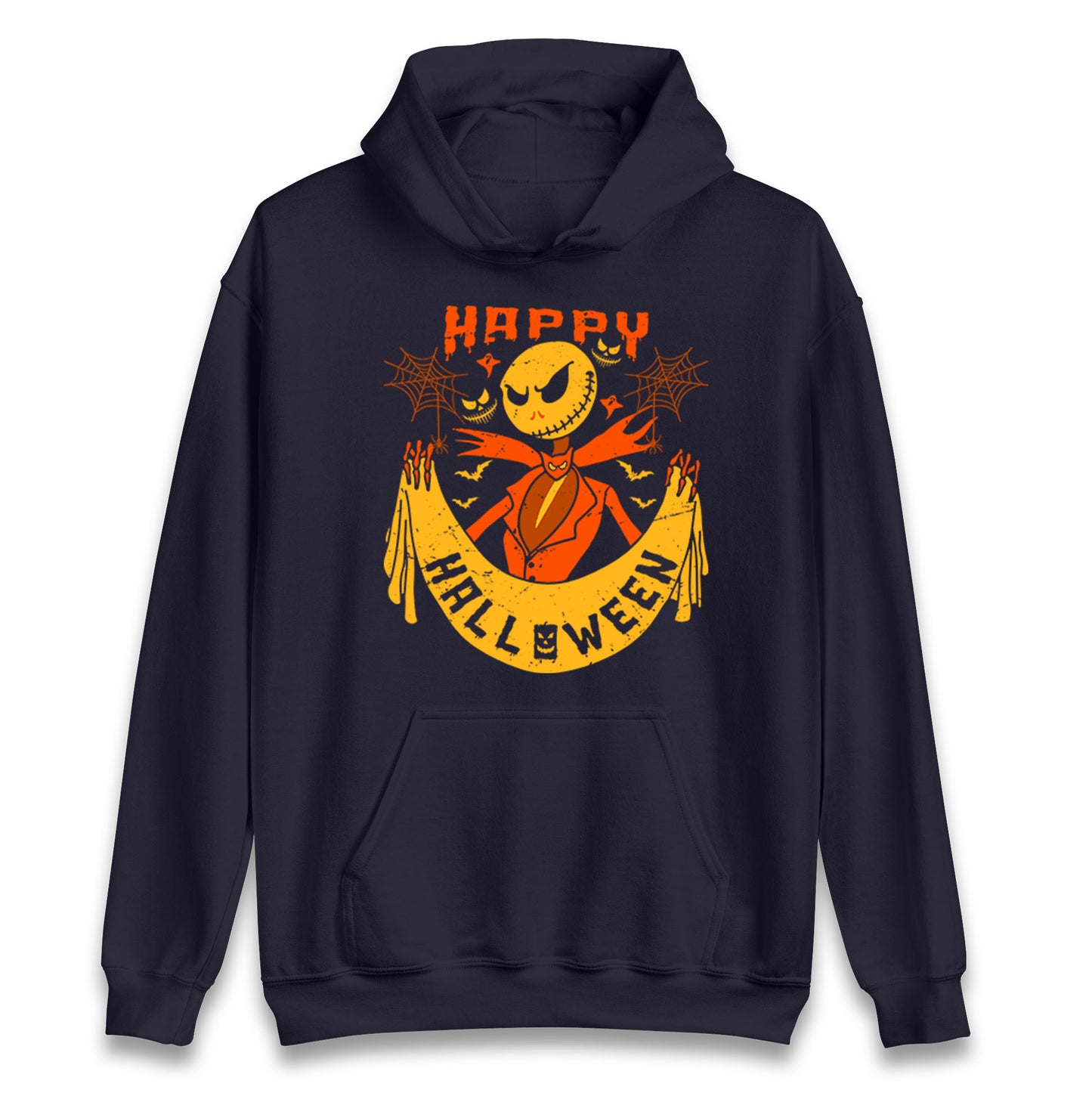 Jack Skellington Happy Halloween Unisex Hoodie