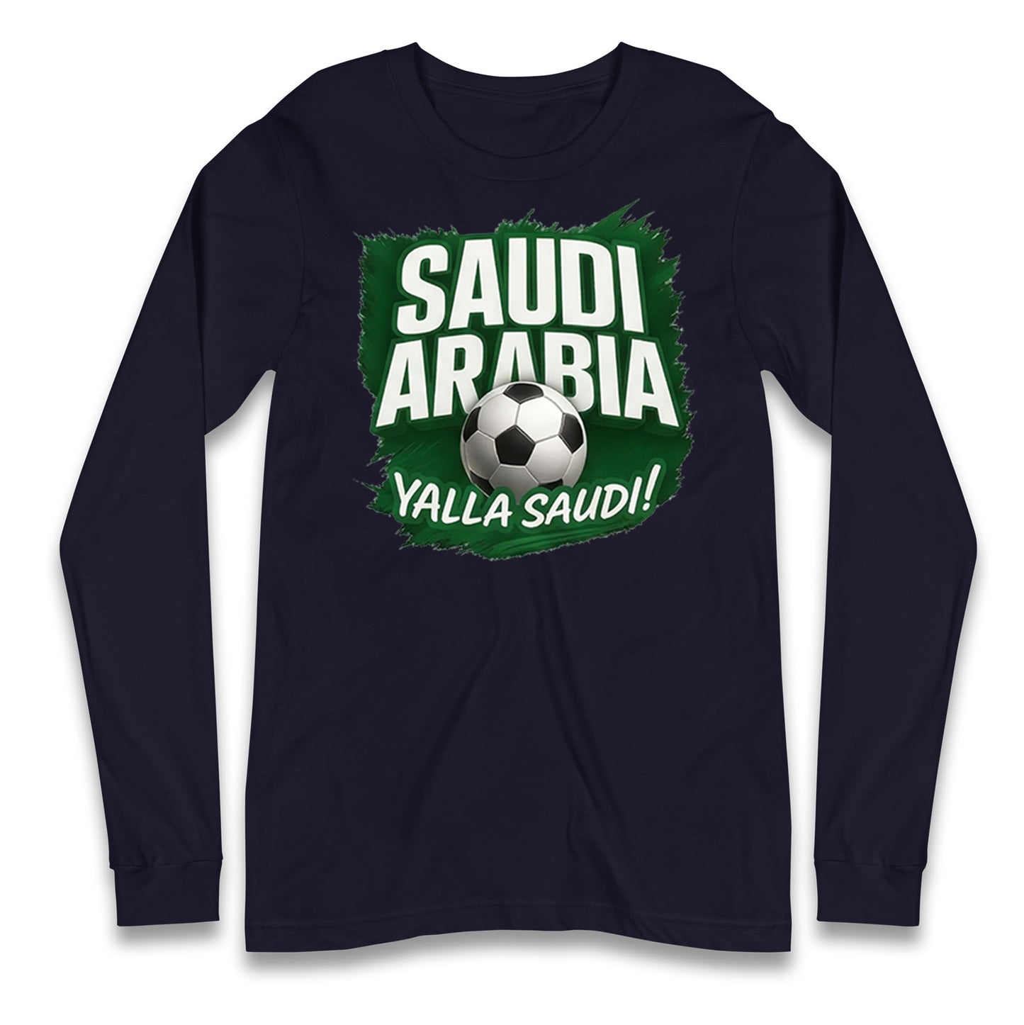 Saudi Arabia Retro World Cup Longsleeve T Shirt