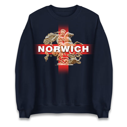 Norwich St George & The Dragon Unisex Sweatshirt