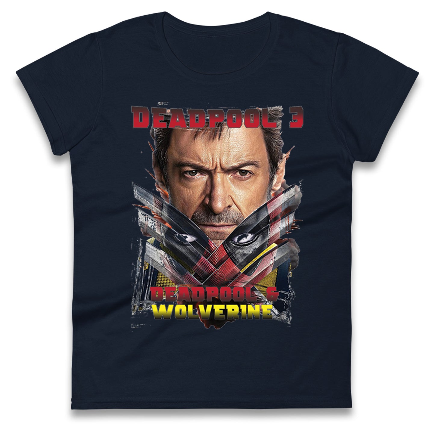 Deadpool and Wolverine 2024 Womens Tee Top
