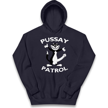 Pussay Patrol Kids Hoodie
