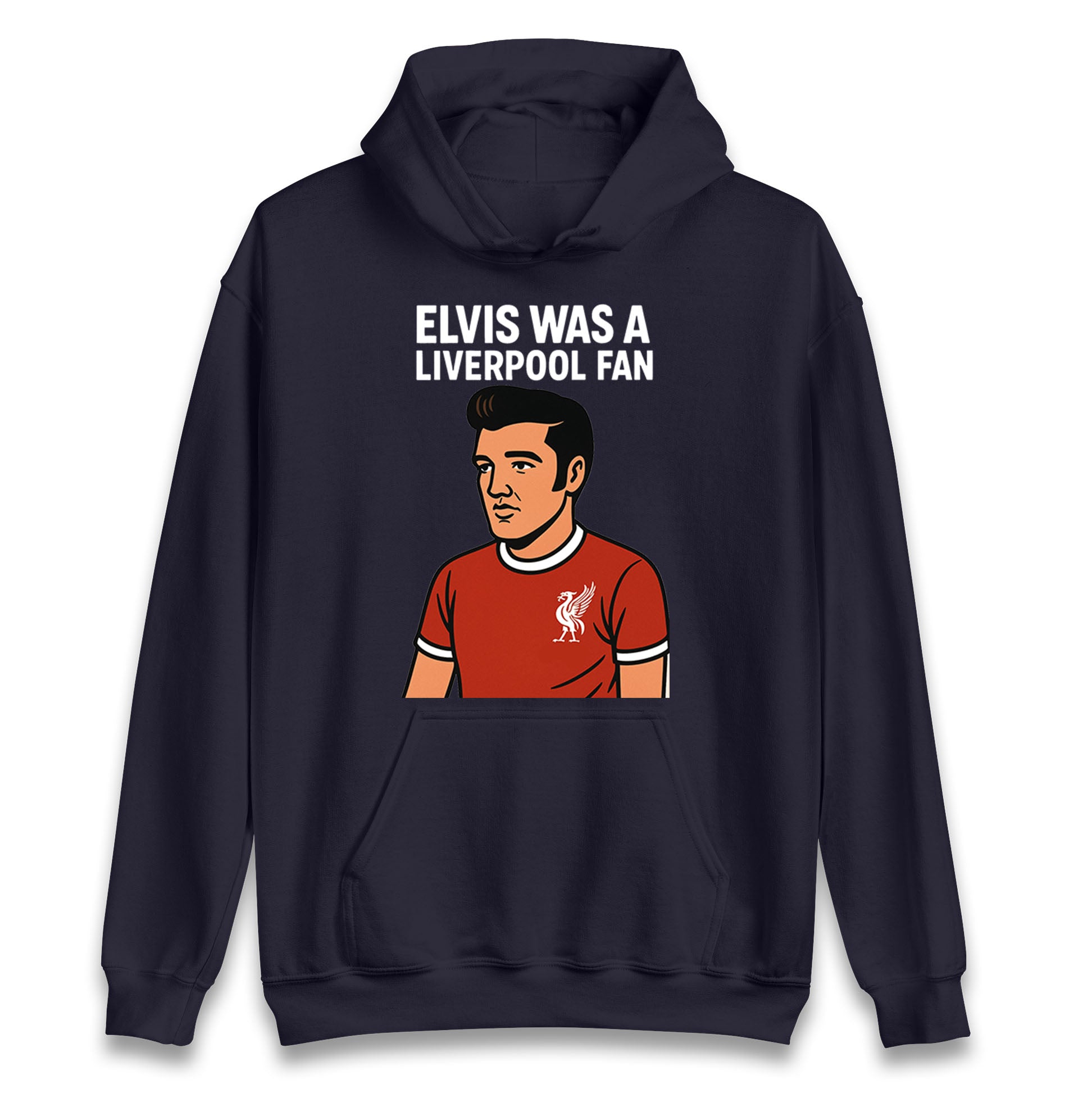 Elvis Presley Liverpool Football Hoodie