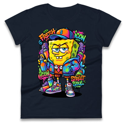 Sponge Bob Square Pants Ladies T Shirt