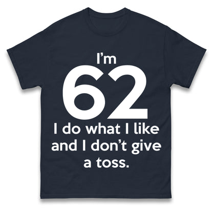 62nd Birthday T Shirt