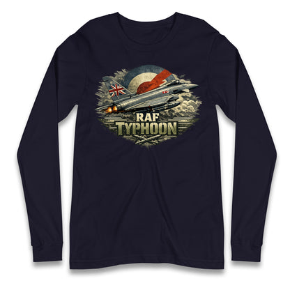 RAF Typhoon Longsleeve T Shirt | Buy Royal Air Force Clothes