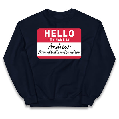 Andrew Mountbatten Windsor Kids Jumper