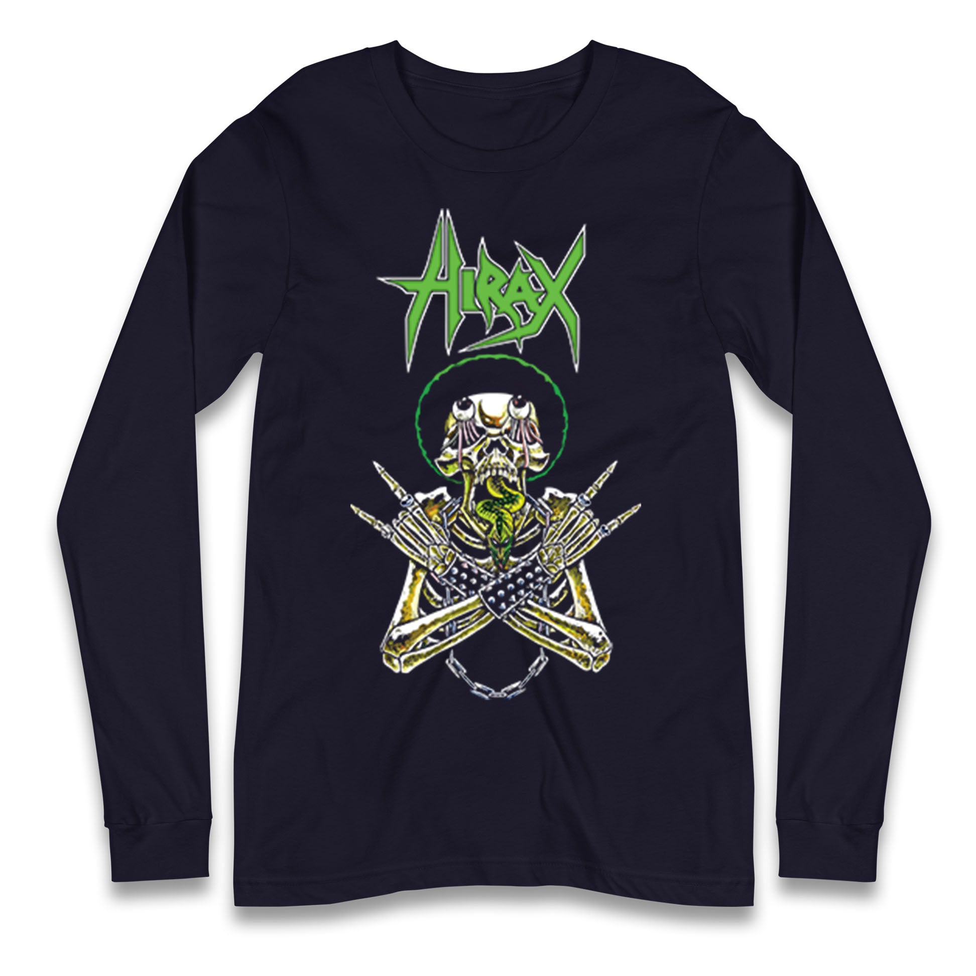 Hirax Rock Band Longsleeve T Shirt