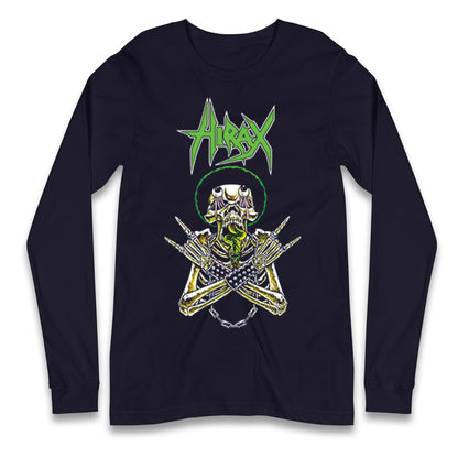 Hirax Rock Band Longsleeve T Shirt