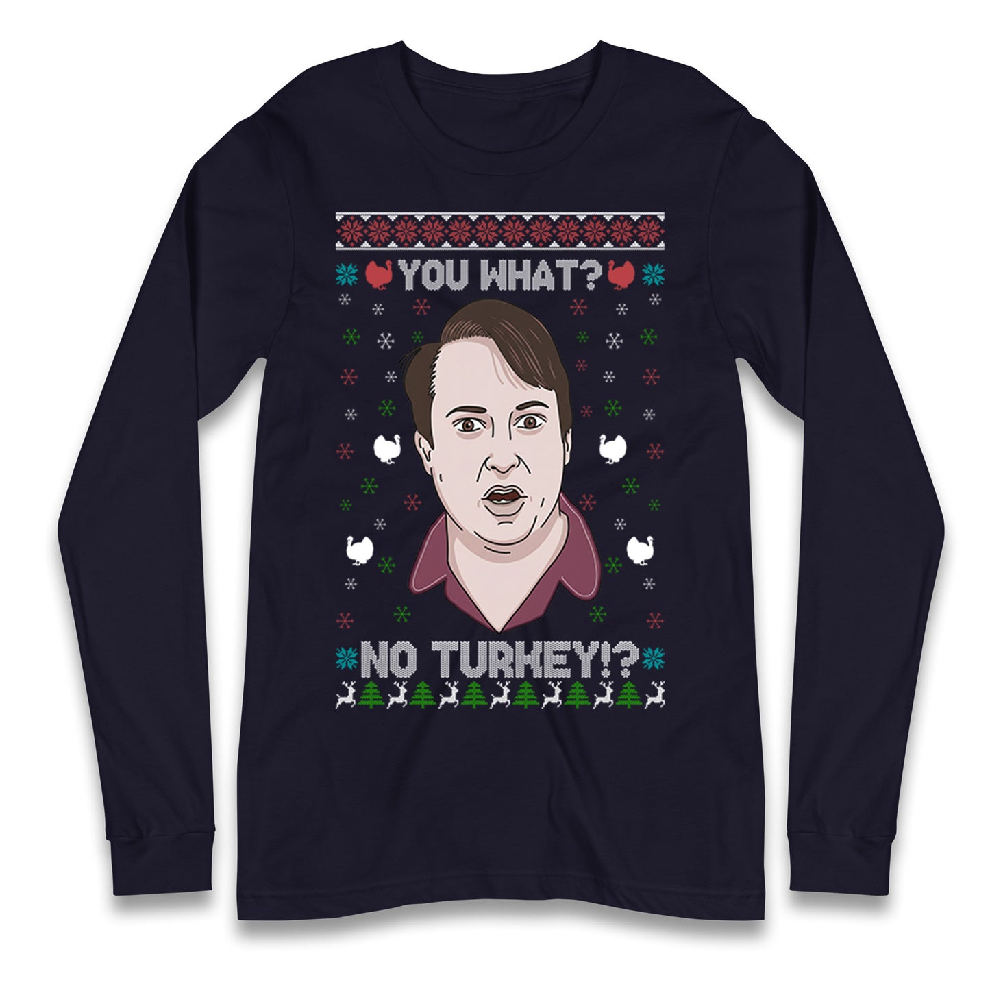 Peep Show Christmas Longsleeve T Shirt
