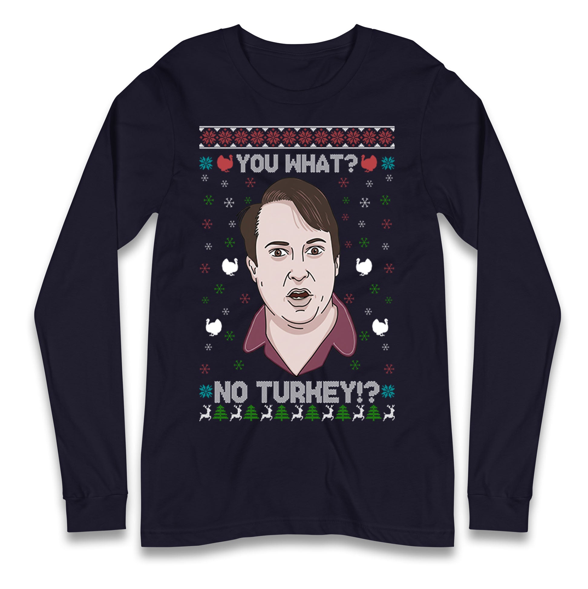 Peep Show Christmas Longsleeve T Shirt